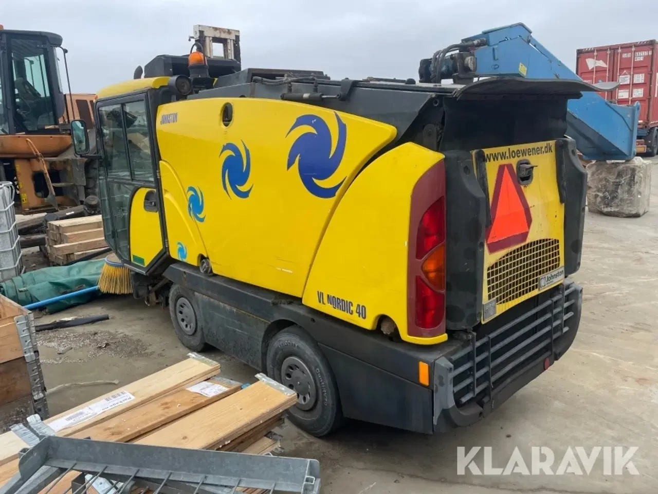 Billede 4 - Feje/sug bil Johnston 142A 101T