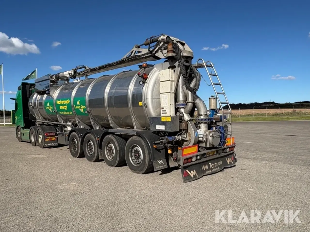 Billede 3 - Trailer VM Tarm 4-akslet med VSE styring