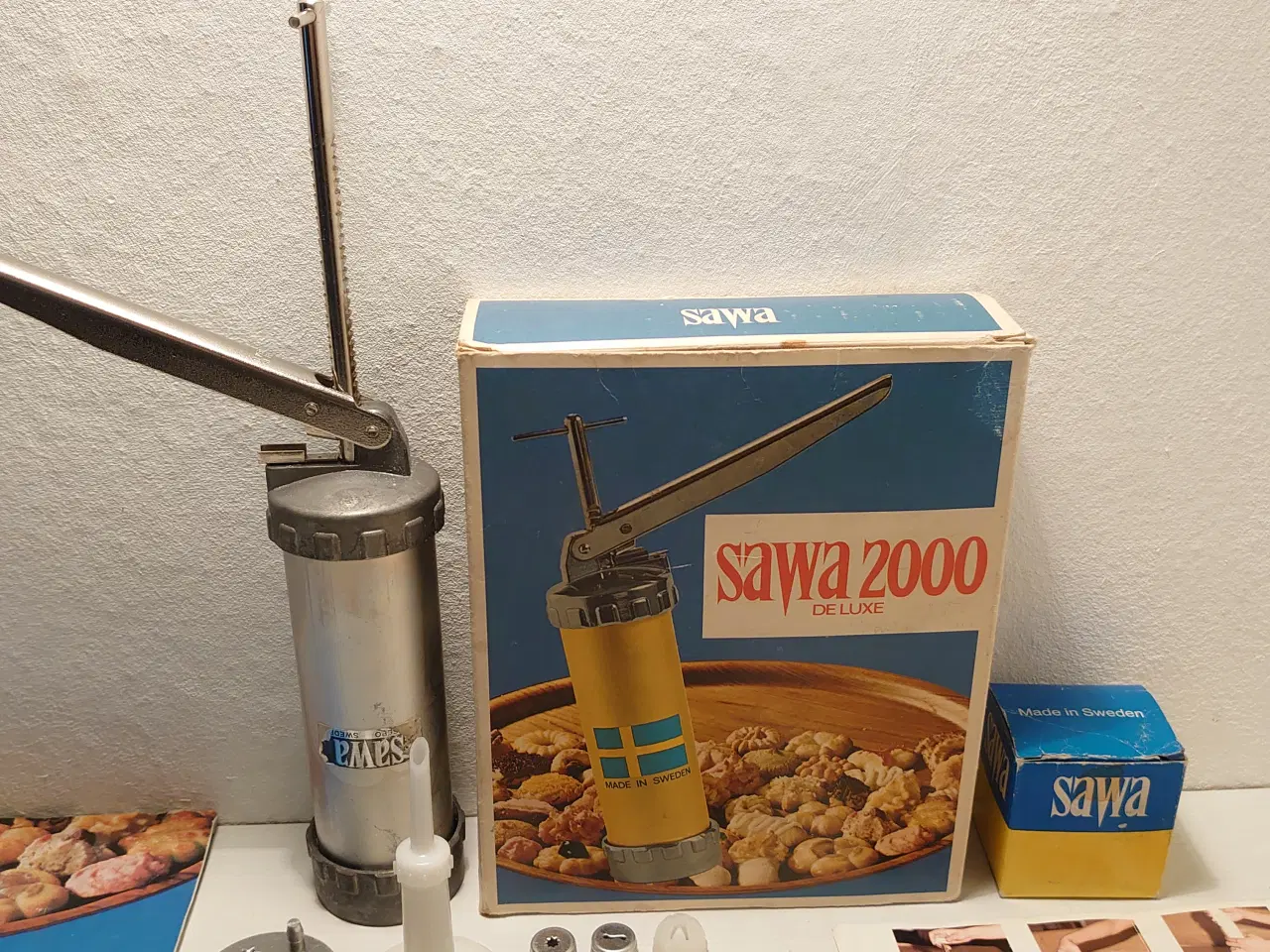 Billede 2 - Vintage Sawa 2000 de luxe kagepresse/bollesprøjte.