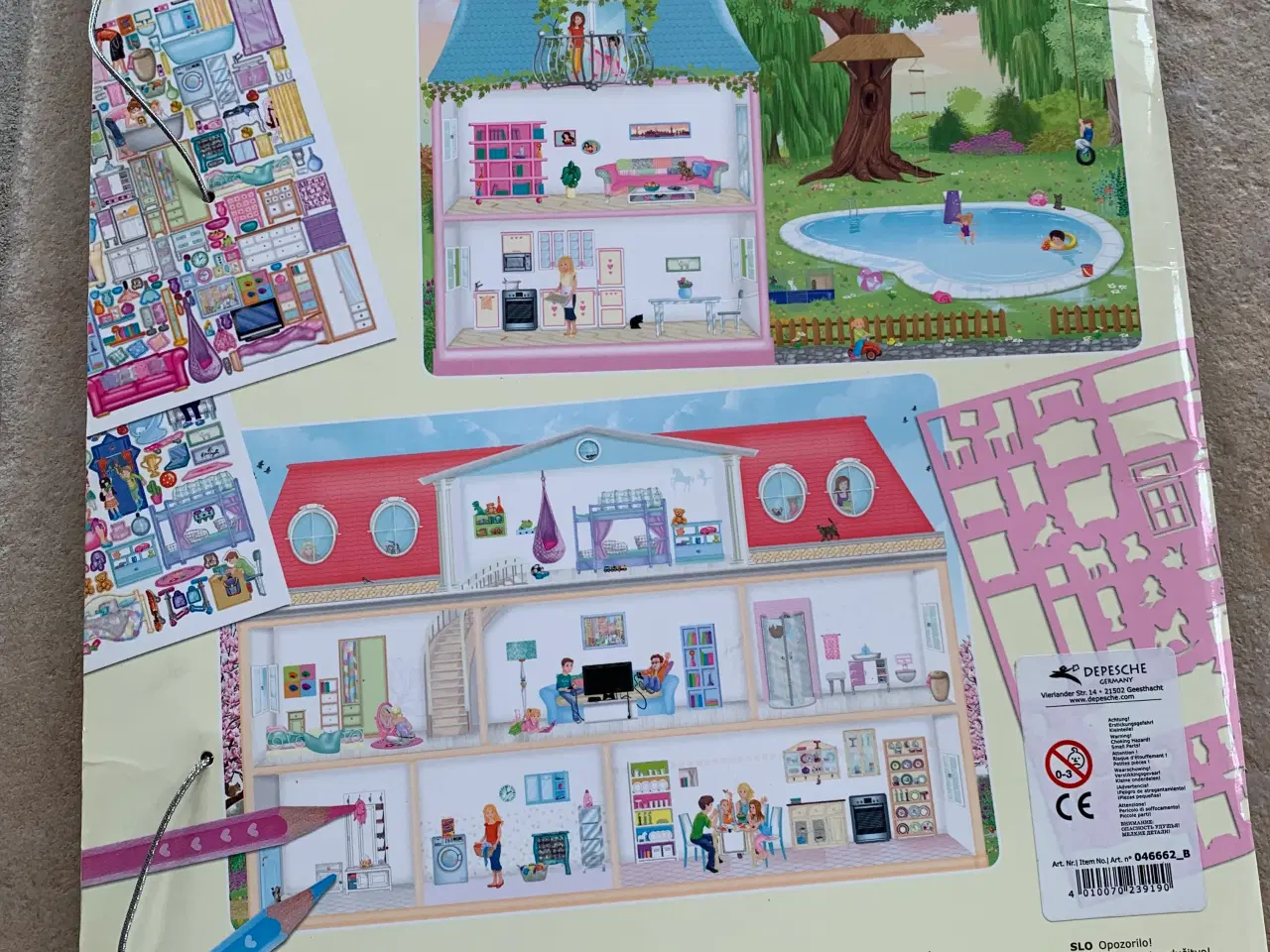 Billede 3 - Create your Sweet Home aktivitsbog