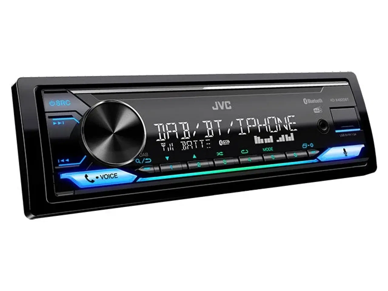 Billede 1 - JVC KD-X482DBT Bilradio med RDS DAB+ og Bluetooth