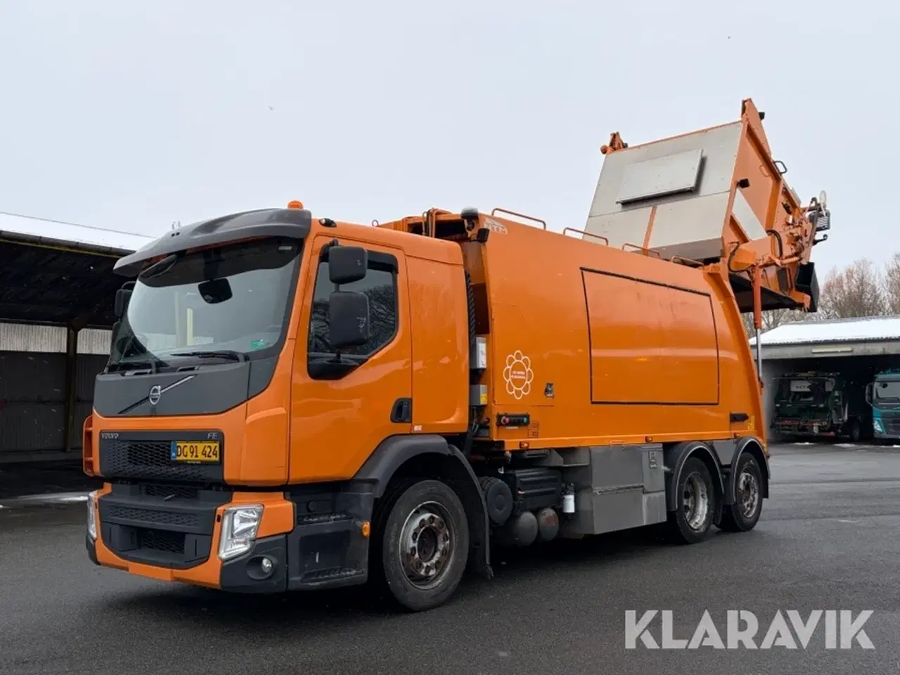 Billede 2 - Renovationsvogn Volvo FE-320 med NTM renovationsaggregat