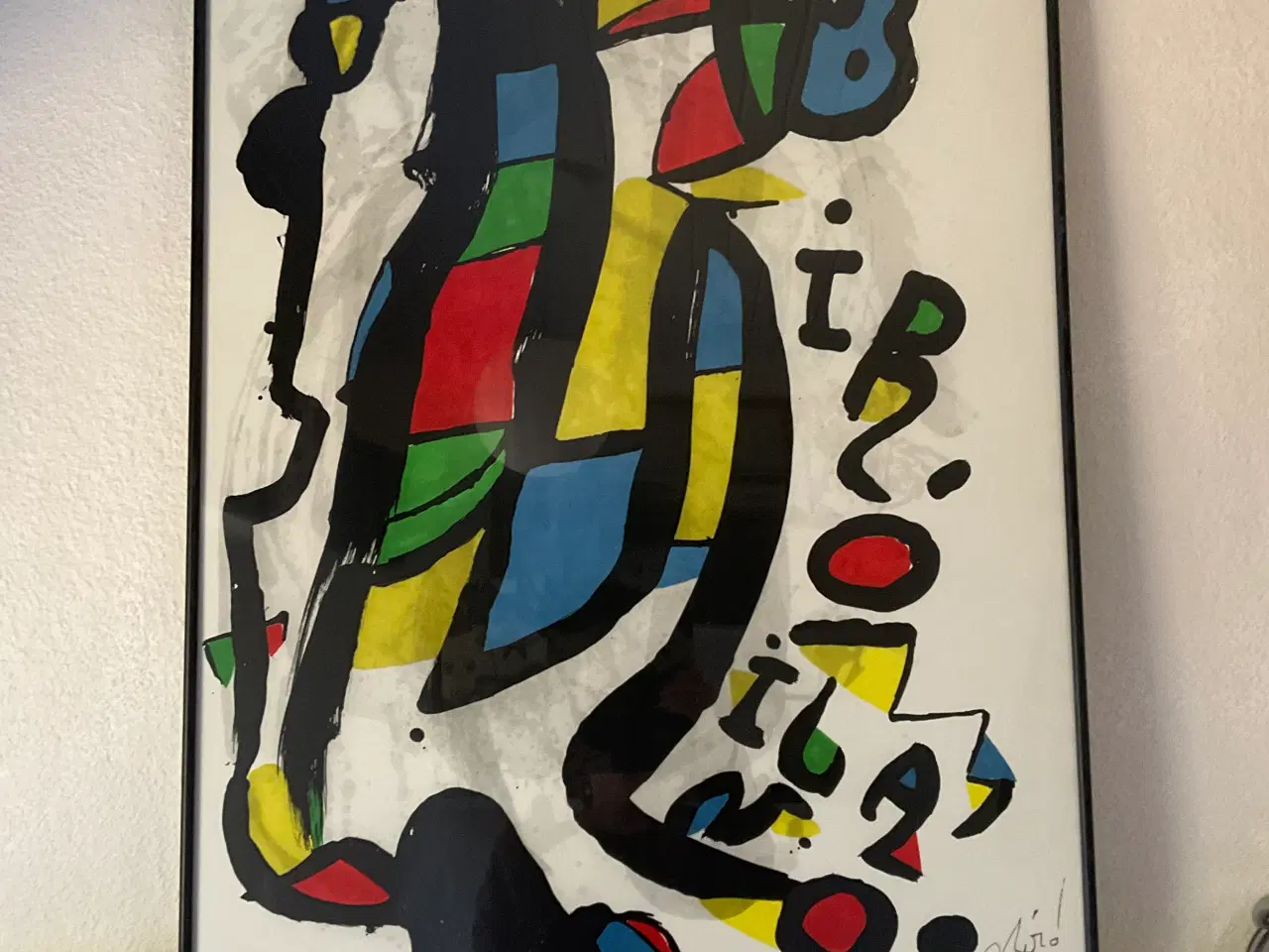 Billede 2 - Plakat med rammen Miro