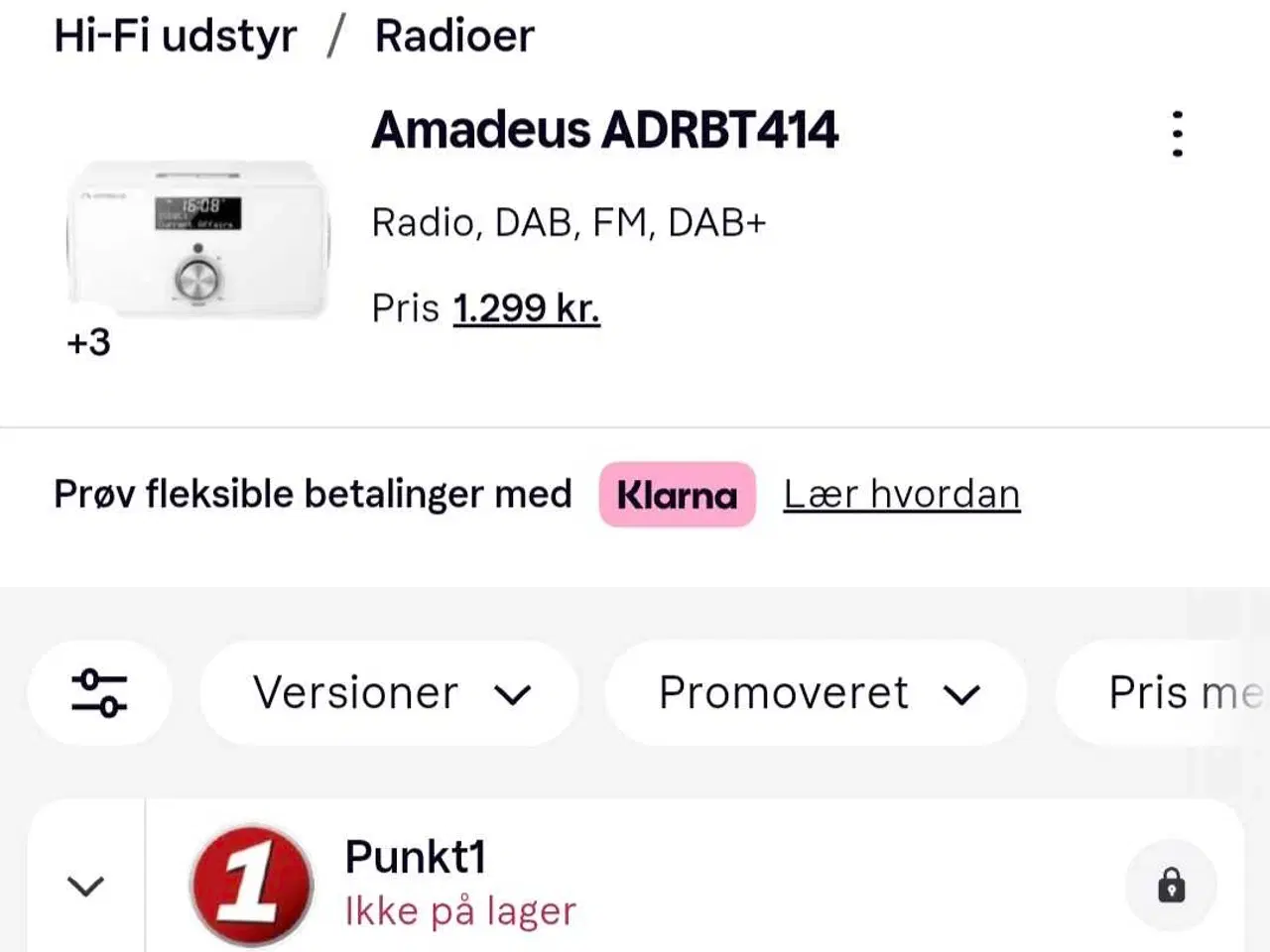 Billede 5 - Amadeus stereoradio 