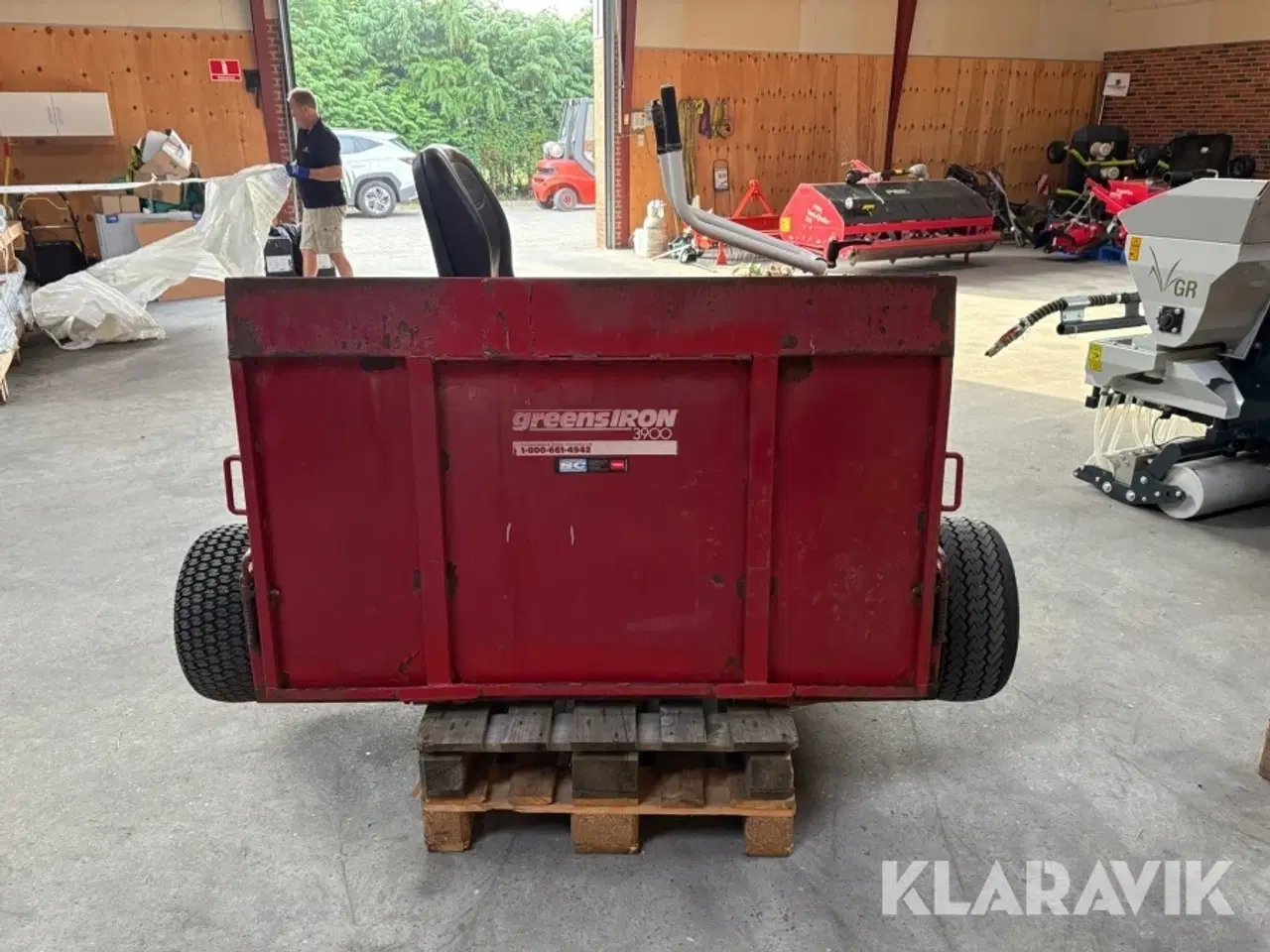 Billede 6 - Greens roller greensIRON Super 3900 med trailer