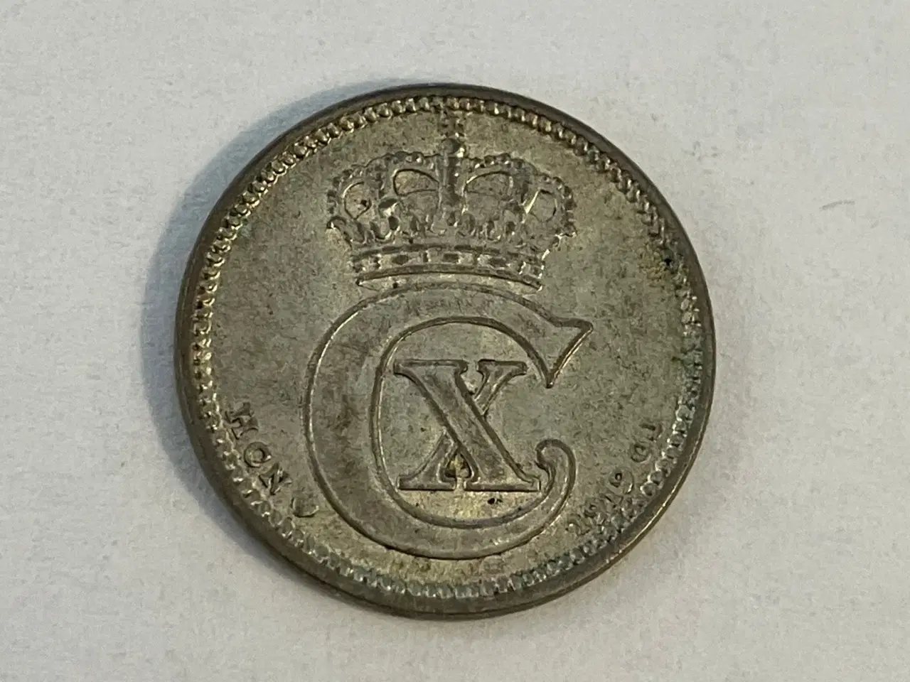 Billede 2 - 10 Øre 1919 Danmark