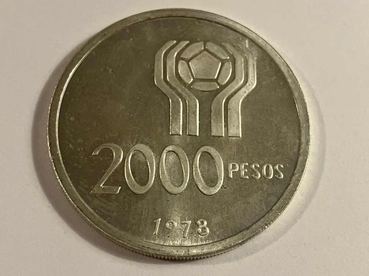 Billede 1 - 2000 Pesos Argentina 1978 - World Football Championship