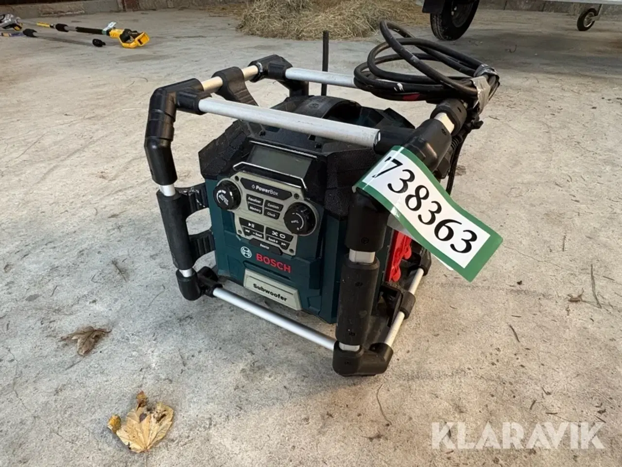 Billede 1 - Arbejdsradio Bosch