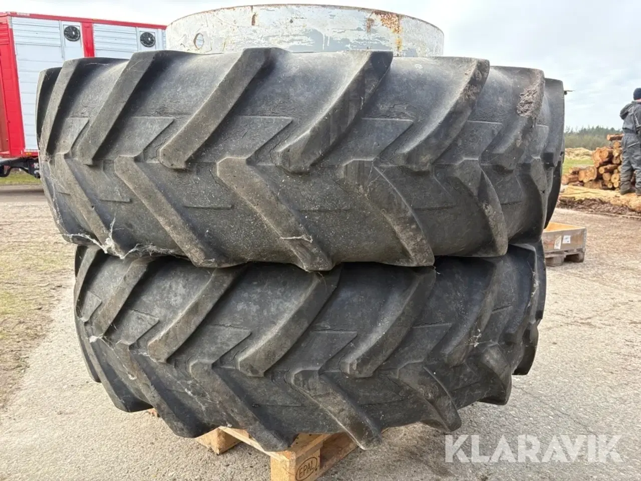 Billede 5 - Tvillingehjul Michelin 18.4/38