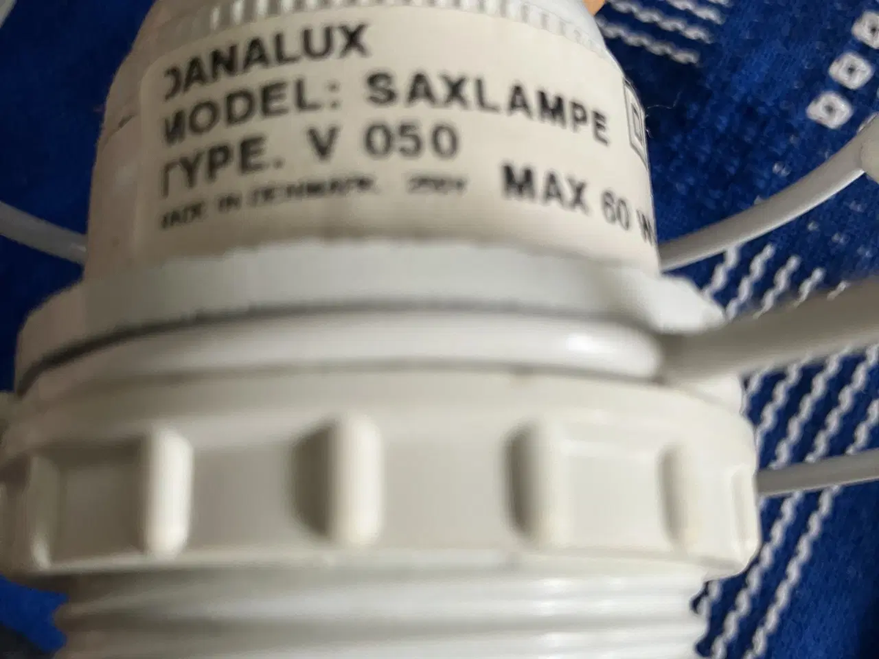 Billede 3 - Danalux saxelampe