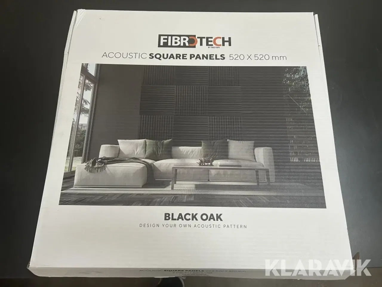 Billede 5 - Akustikpaneler Fibrotech Black oak 80 stk