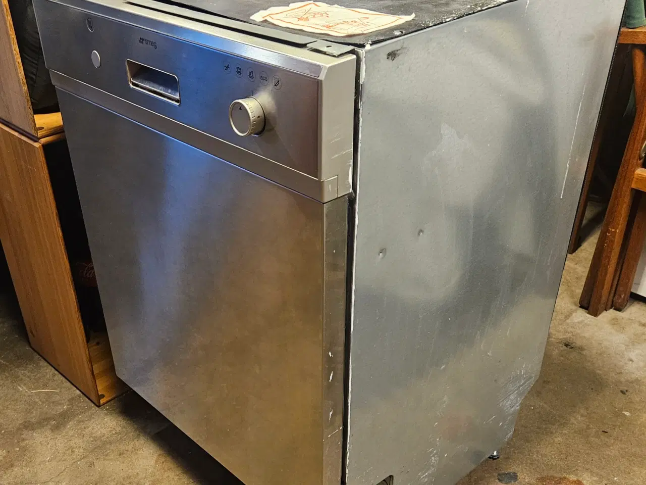 Billede 2 - SMEG opvaskemaskine i rustfrit stål