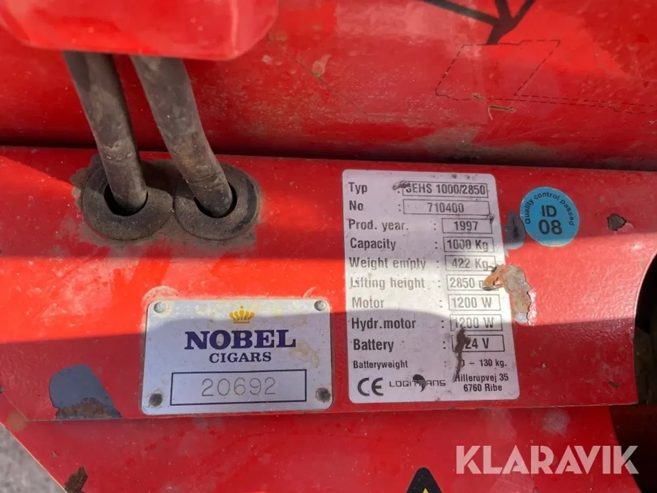 Billede 5 - Elektrisk stabler Logitrans