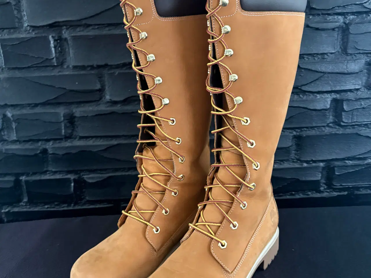 Billede 1 - Timberland lang snørestøvle