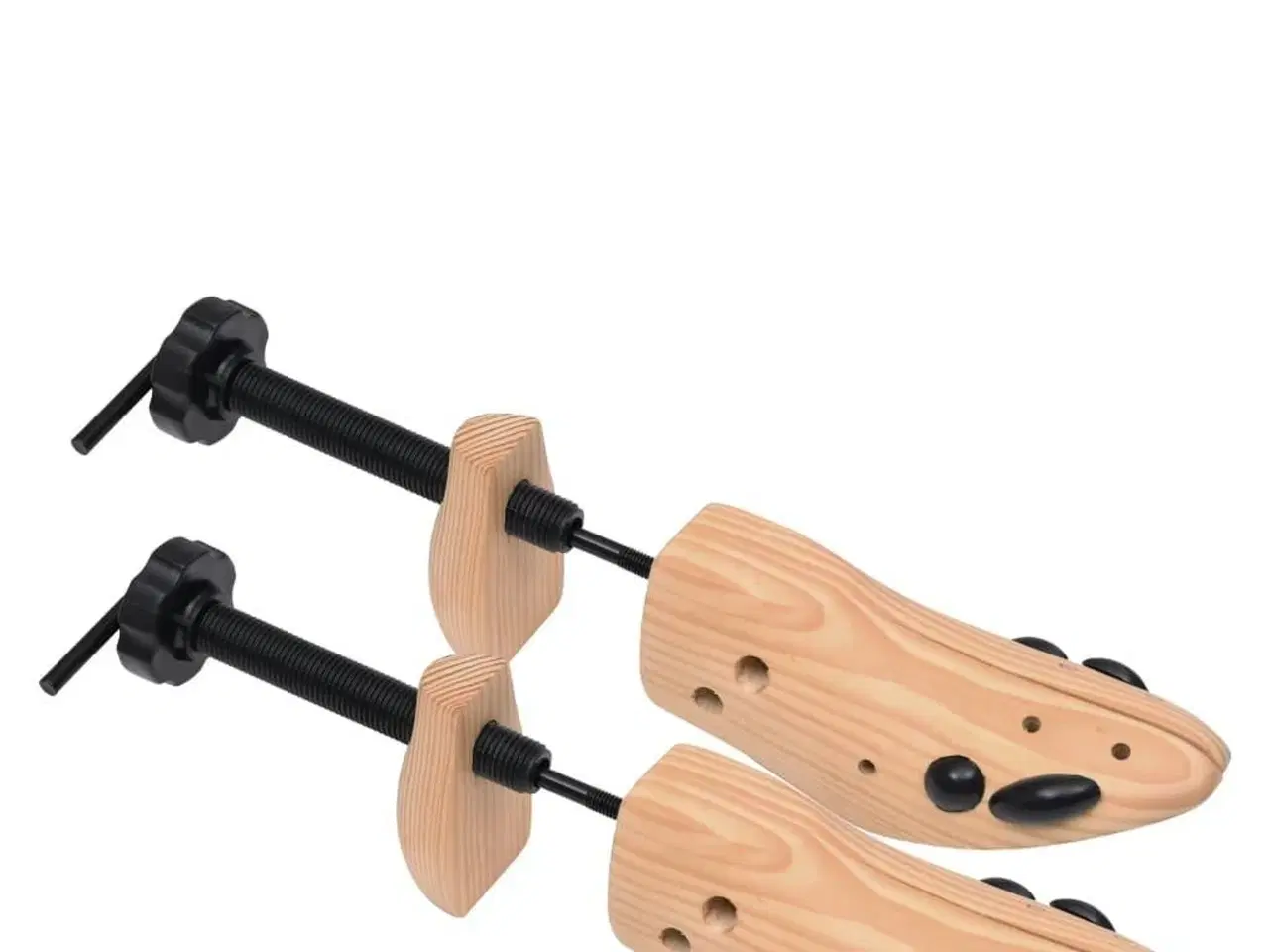 Billede 1 - Skotræer 2 par str. 41-46 massivt fyrretræ