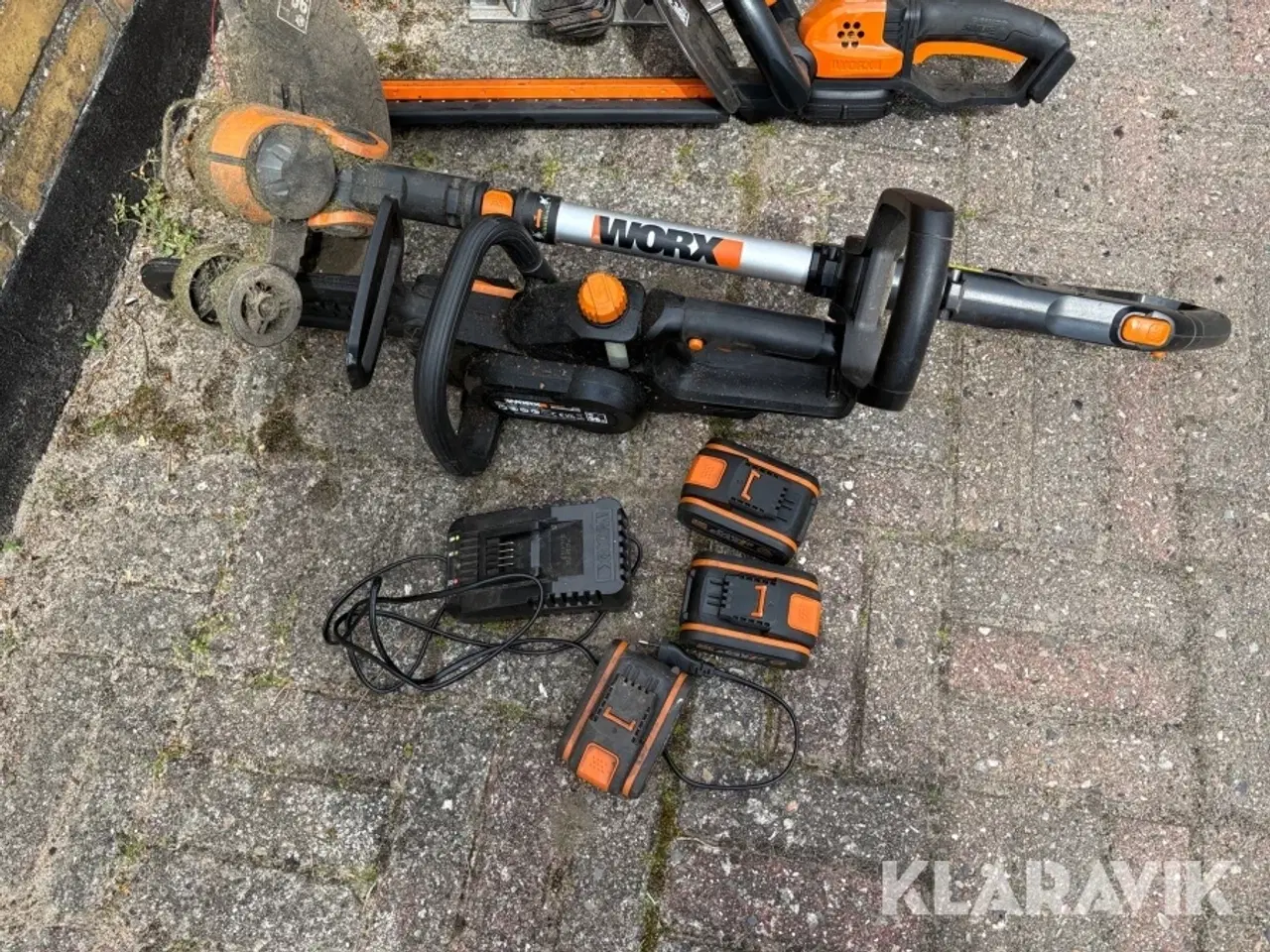 Billede 3 - Lot med havemaskiner Worx, powercraft