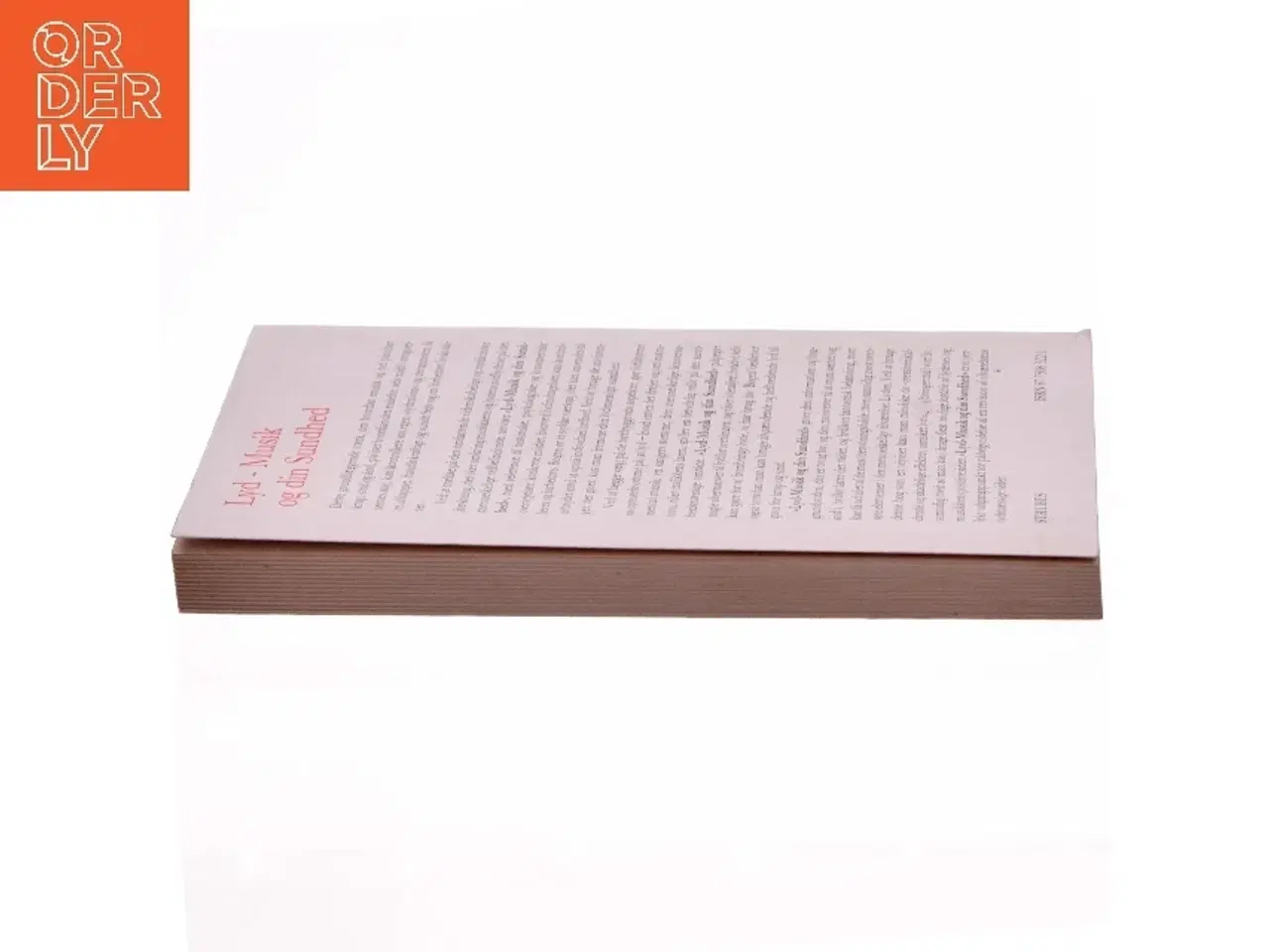 Billede 3 - Lyd - Musik og Din Sundhed Bog