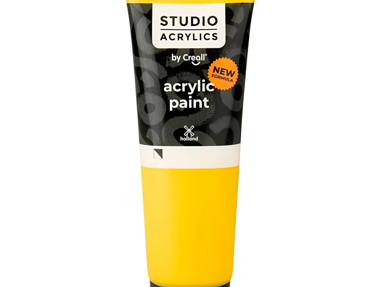 Billede 1 - Creall Studio Akrylmaling, halvdækkende, primary yellow (06), 120 ml/ 1 fl.