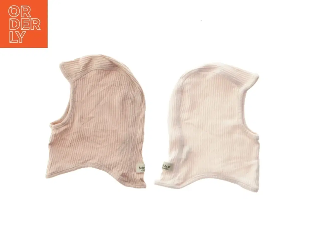 Billede 1 - To strikhuer til spædbørn fra MarMar Copenhagen (str. 24 cm)