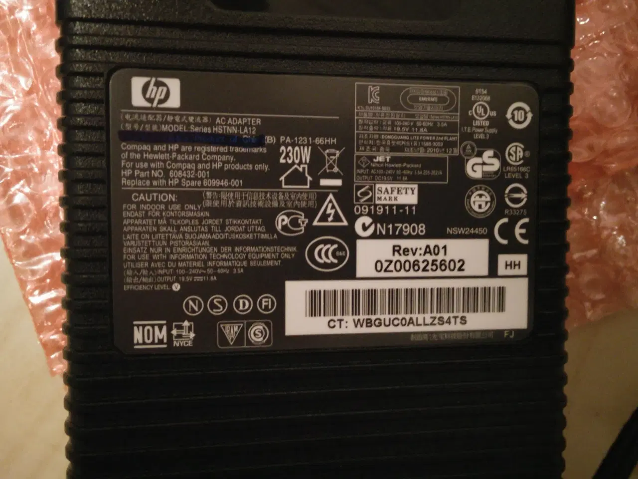 Billede 2 - Universal Compaq oplader Ny Til HP og andre mærker
