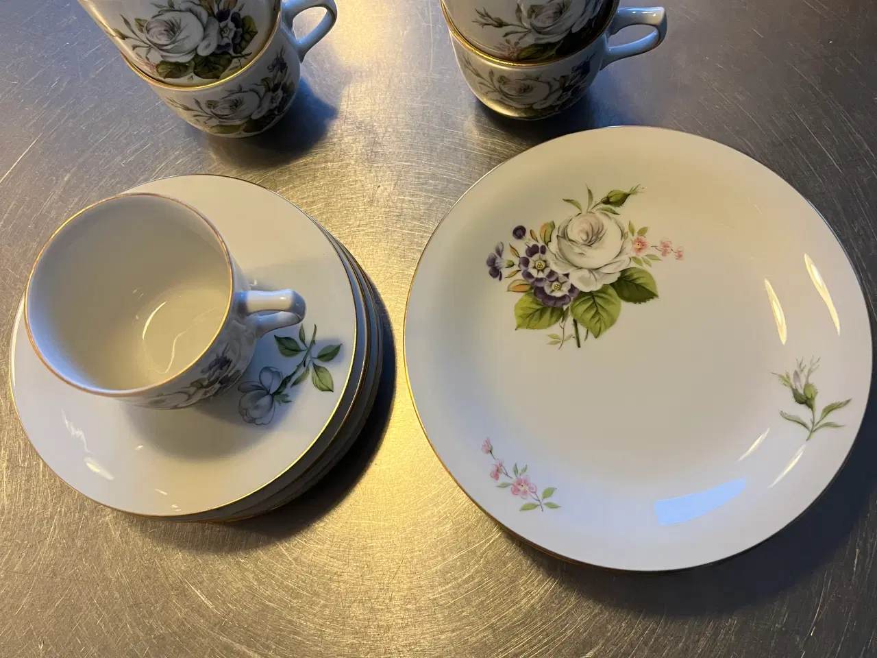 Billede 2 - Kaffekopper kgl porcelæn