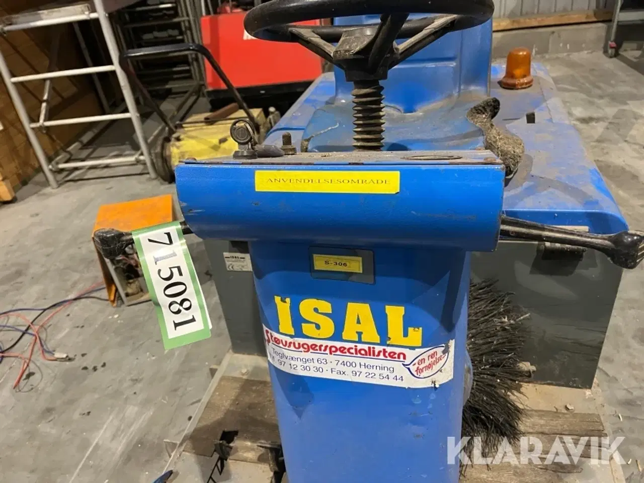 Billede 6 - Fejemaskine Isal 110 E