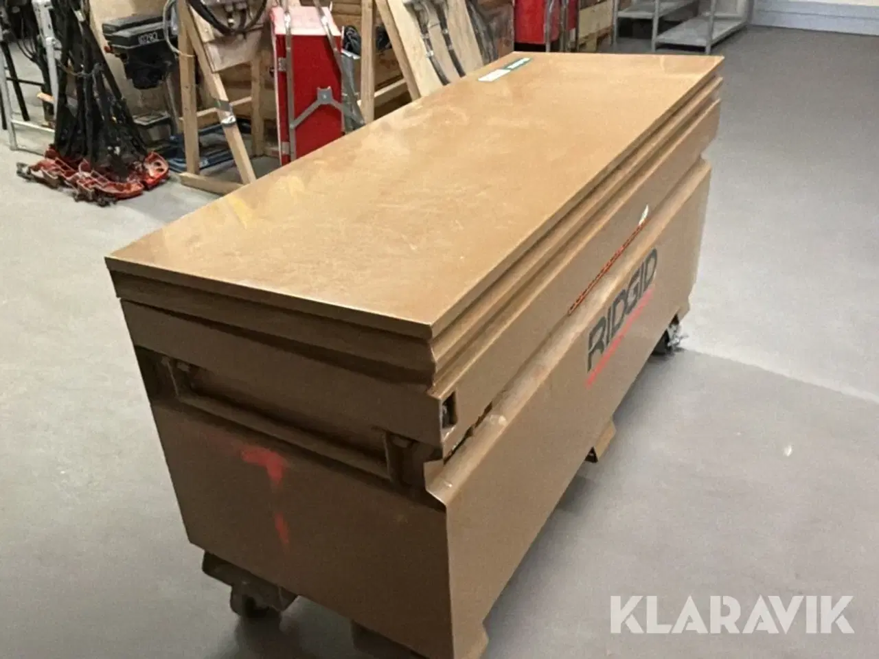 Billede 8 - Værktøjskasse RIDGID 60R Jobmaster Chest på hjul