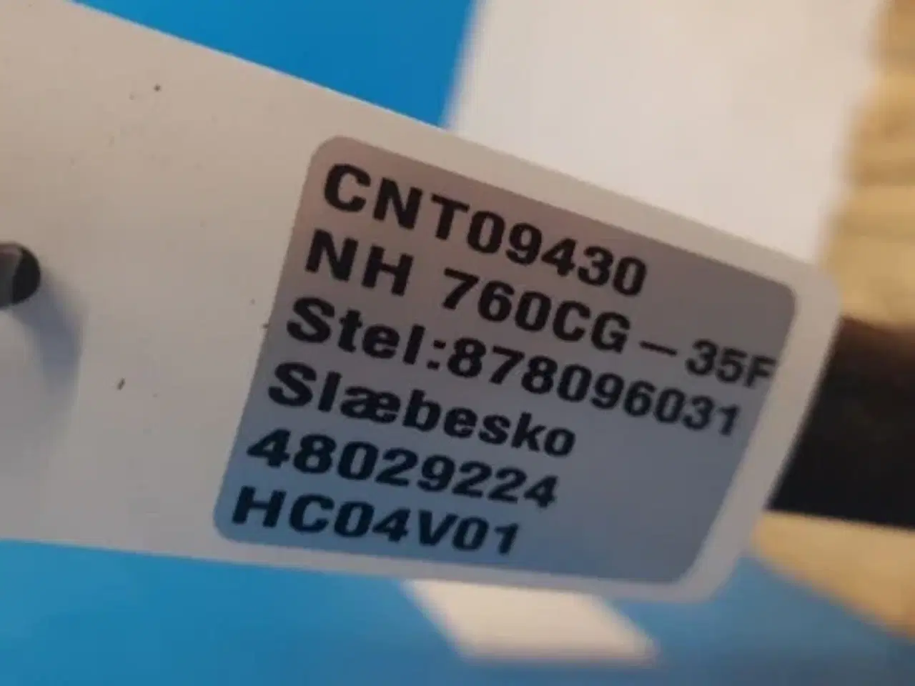 Billede 3 - New Holland 760CG 35Ft Slæbesko 48029224