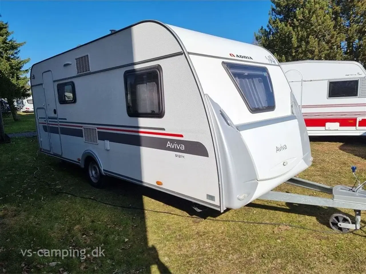 Billede 1 - 2016 - Adria Aviva 512 PK Move   LETVÆGTSKØJEVOGN SOM MÅ TRÆKKES AF DE FLESTE BILER.