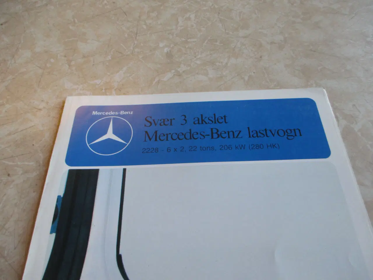 Billede 2 - Mercedes Brochure  2228  6X2