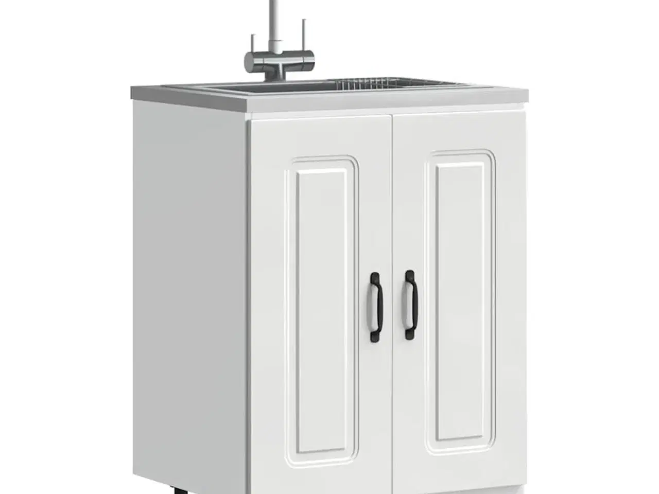 Billede 1 - Underskab til vask Kalmar 60x46x81,5 cm konstrueret træ hvid