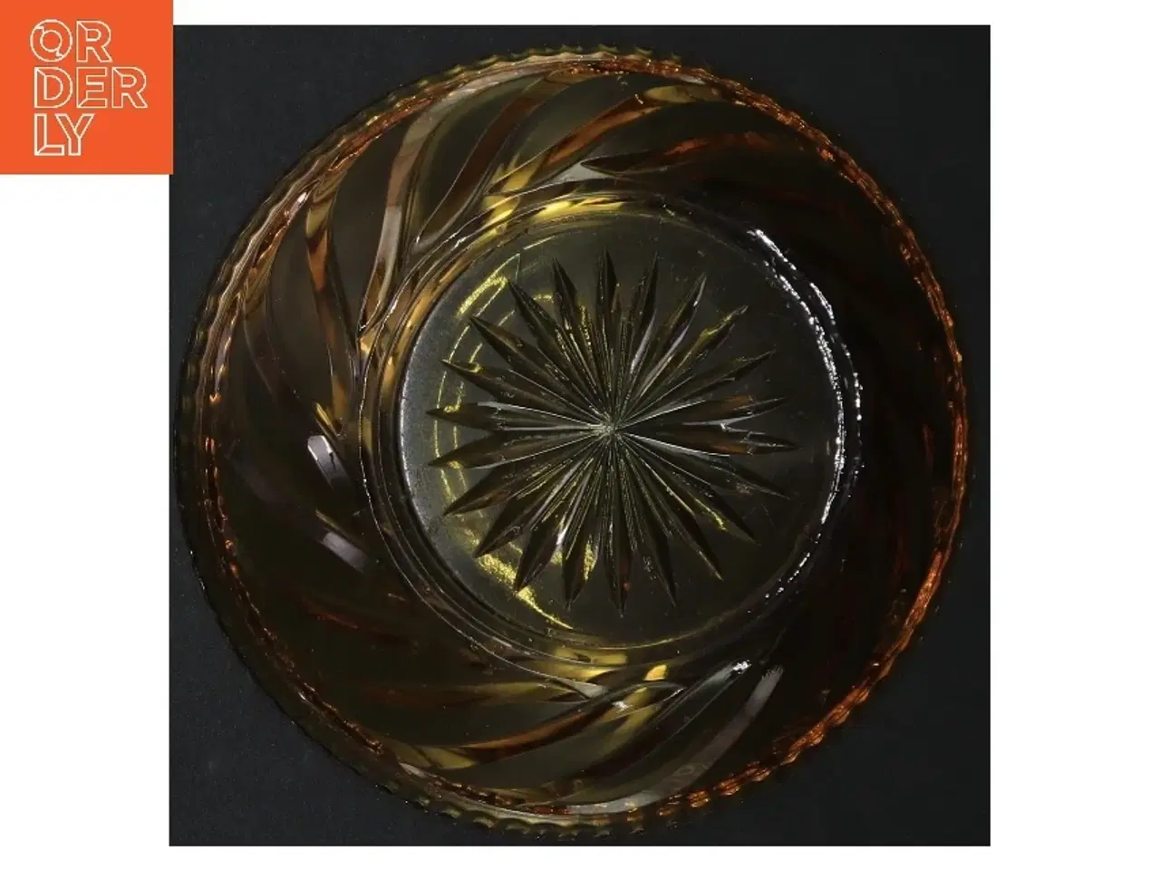 Billede 3 - Glasskål (str. H. 6,5 cm. ø. 15,5 cm)