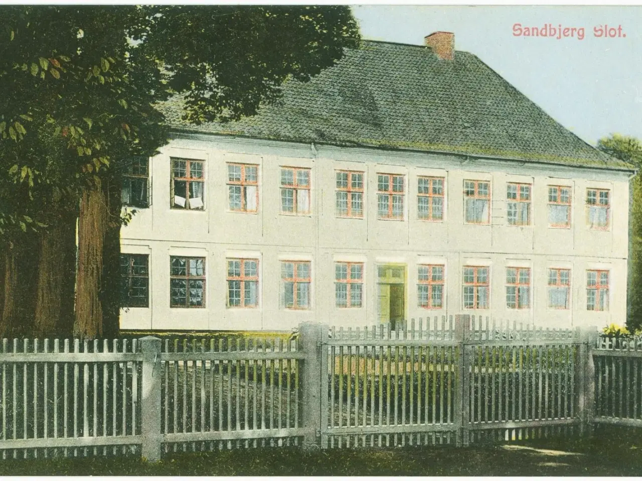 Billede 1 - Sandbjerg Slot, 1914