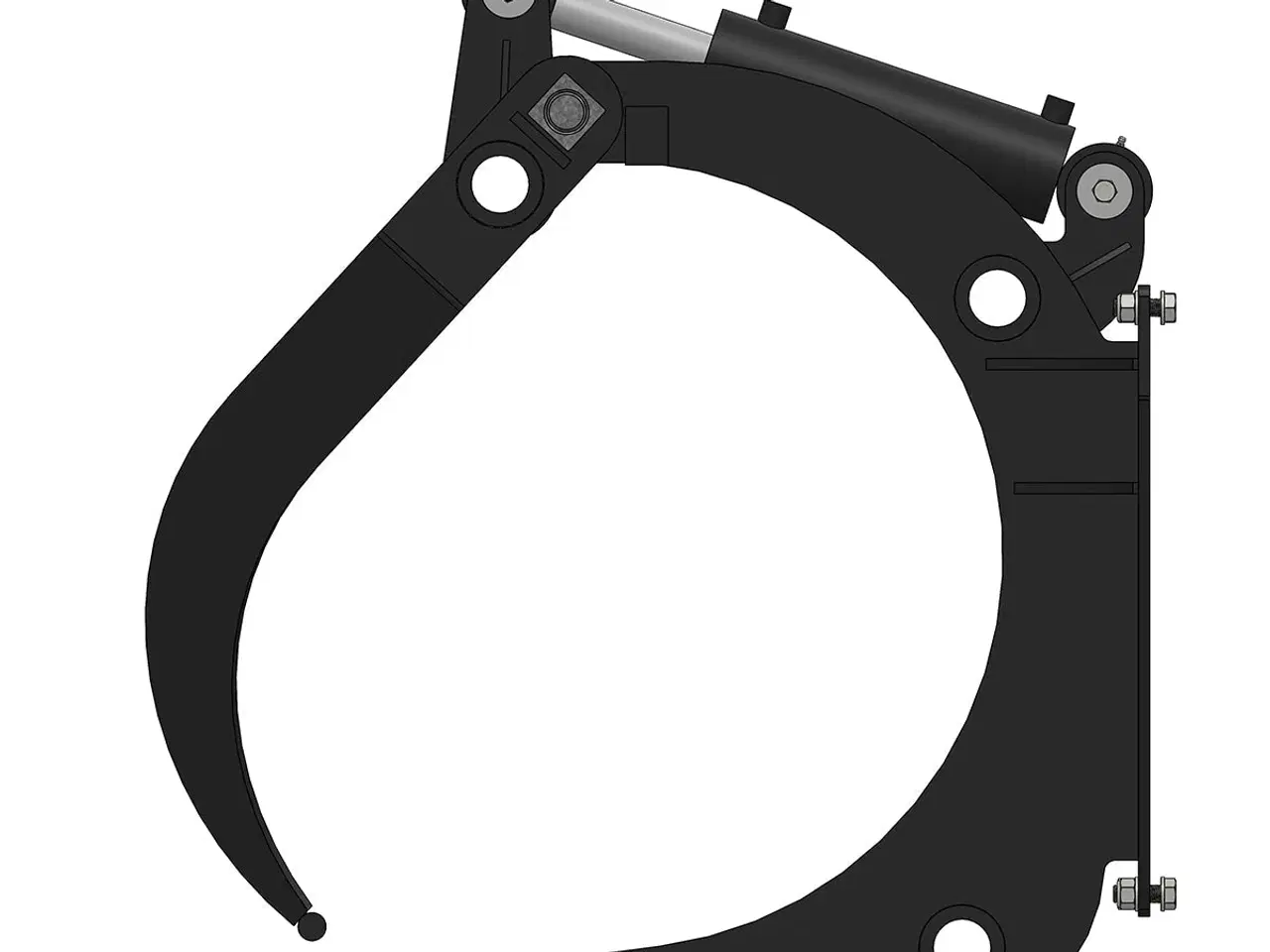 Billede 3 - Tømmerklo med Trima beslag