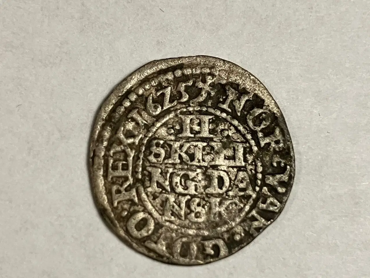 Billede 1 - 2 Skilling 1625 - Renset