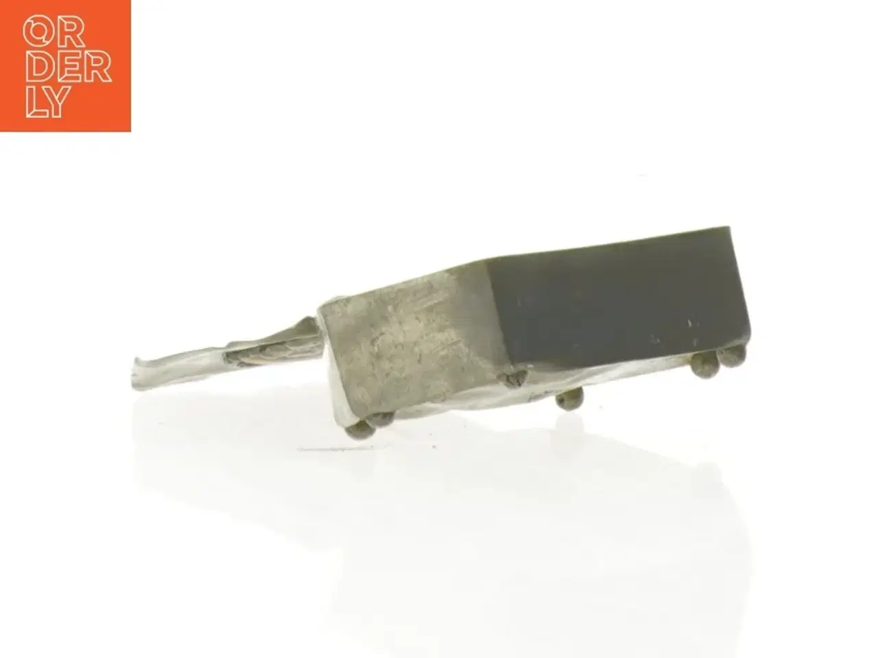 Billede 6 - Antik Tin æske med Skildpadde skjold (str. 9 x 6 x 2 cm)