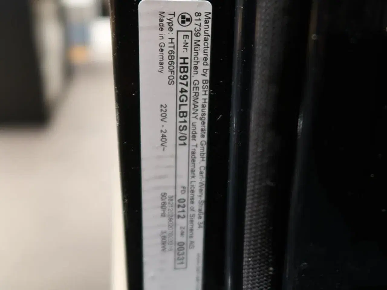 Billede 4 - Siemens iQ700 HB974GLB1 Indbygningsovn 71l Pyro A+