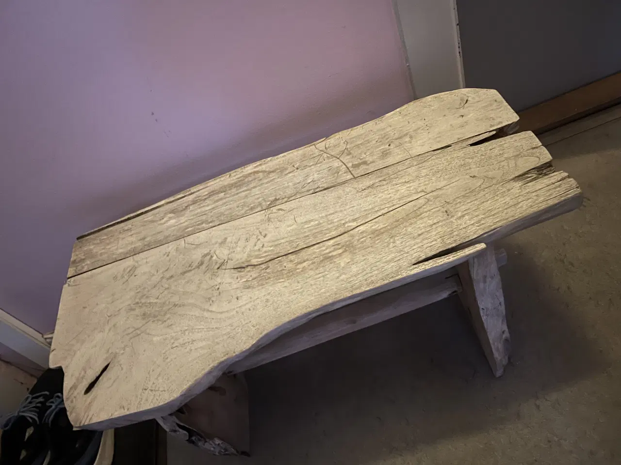 Billede 2 - Unika  bænk i ask