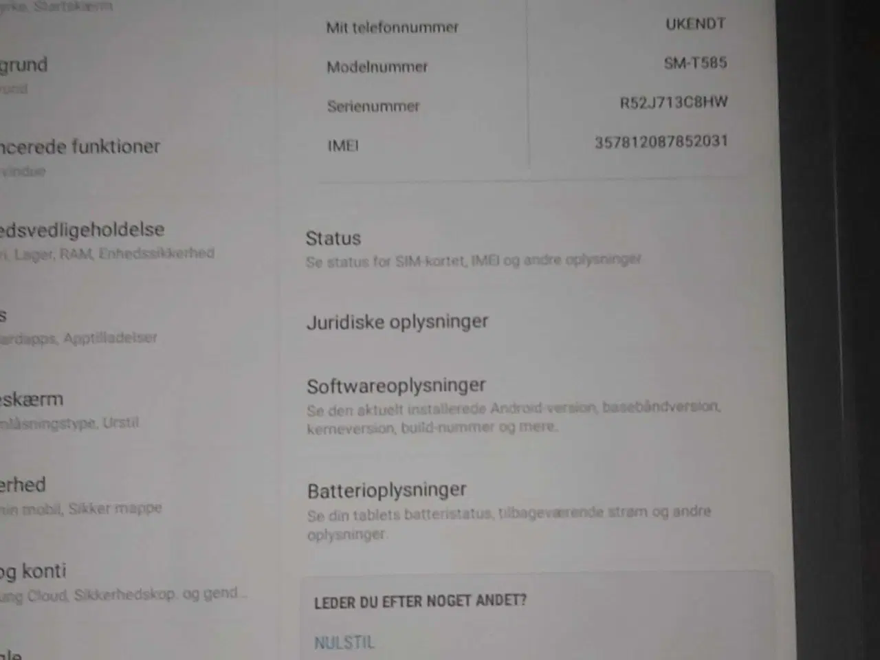 Billede 1 - Samsung Tab A