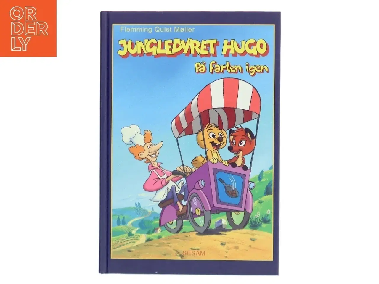 Billede 1 - Jungledyret Hugo - på farten igen af Flemming Quist Møller (Bog)