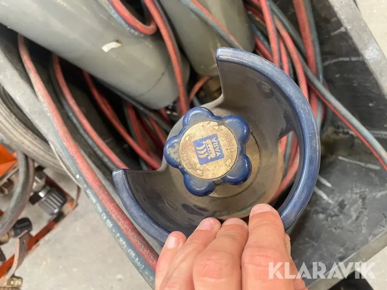 Billede 12 - Ilt vogn med 3 flasker