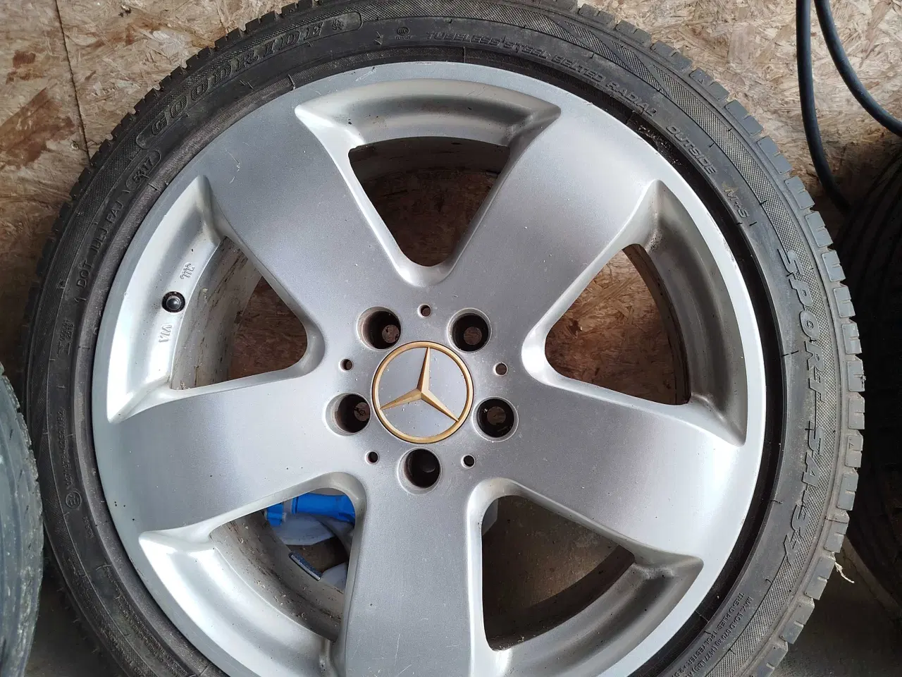 Billede 5 - Mercedes 17" Alufælge 