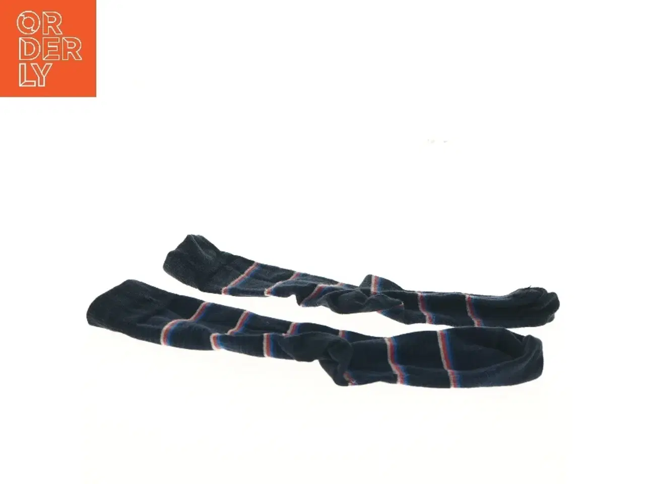 Billede 3 - Blå stribede sokker fra Claudio (str. 34 cm)