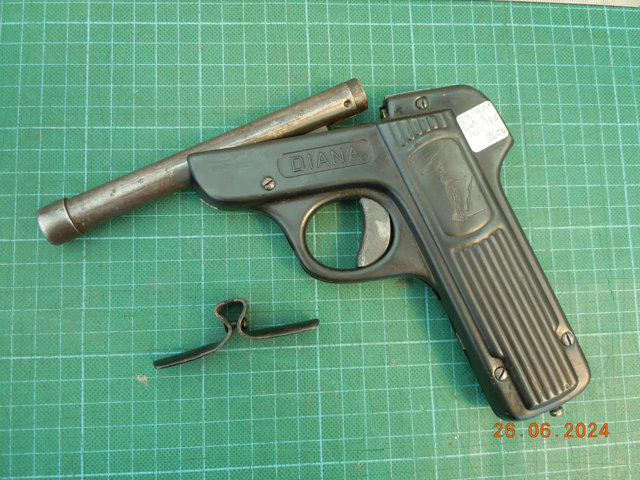 Billede 6 - DIANA Mod. 1 Luftpistol 1920-30