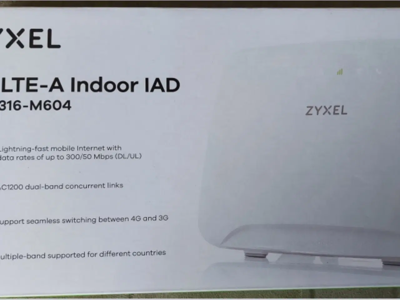 Billede 1 - 4G Zyxel LTE 3316, Voip til simkort 