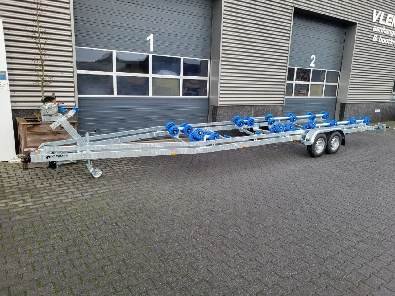 Billede 1 - Vlemmix Bådtrailer 1000x250 3500 Flex-Roll