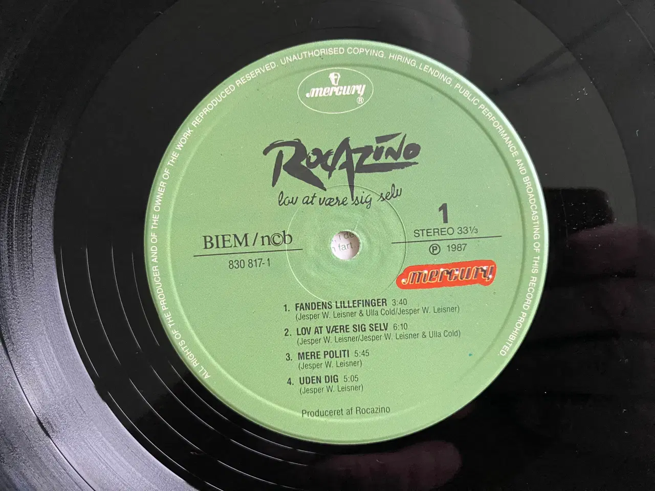 Billede 3 - Lp. Rocazino – Lov At Være Sig Selv