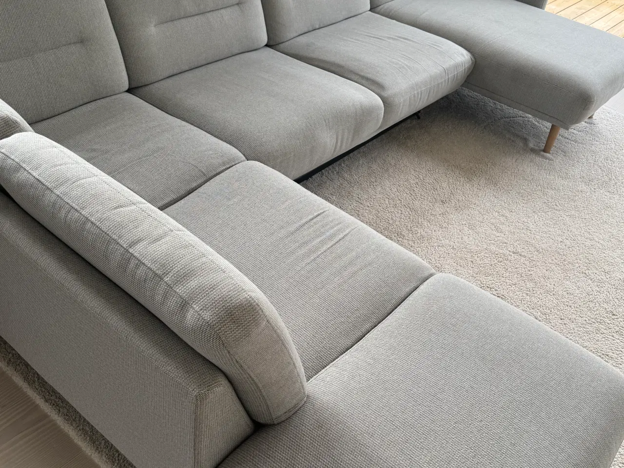 Billede 5 - Ilva LARVIK HJØRNESOFA MED CHAISELONG og PUF
