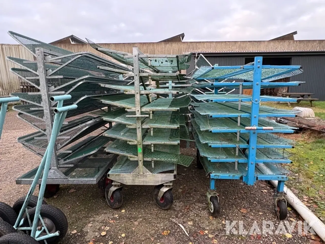 Billede 5 - Lot: rullevogne 8 styk