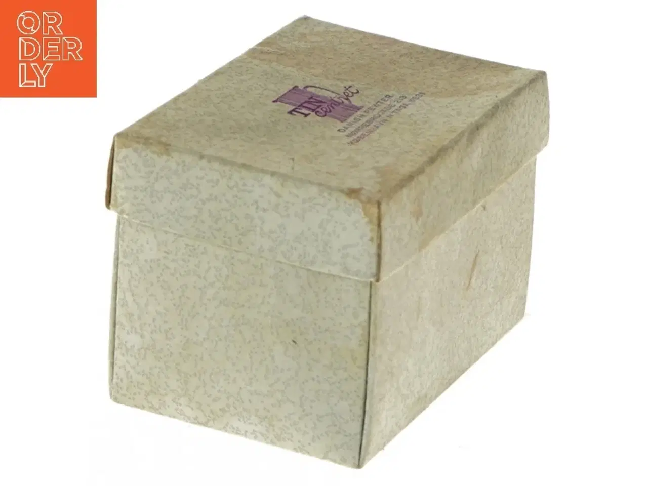 Billede 5 - 4 små tinvaser fra Tincentret (str. 5 cm)